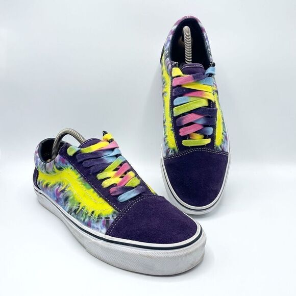 Vans Old Skool Tie Dye Mysterioso and True White - Picture 1 of 9